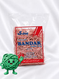 کش حلقه ای بندک رنگی نیم کیلویی (500گ) قهوه ای
